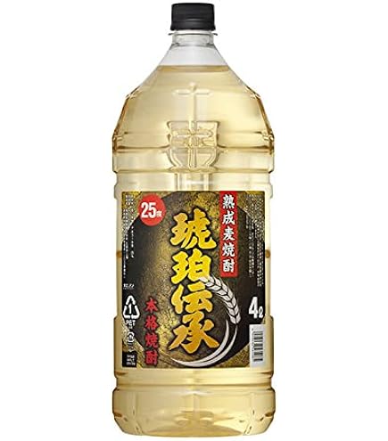 Amazon.co.jp: 焼酎 芋焼酎 飫肥杉 20度 4000ml × 4本 ケース販売 PET