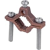 Halex 36010 1/2-Inch To 1-Inch Solid Brass Grounding Clamp by Halex