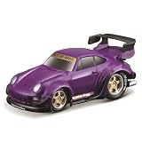 Maisto（マイスト） 1/64 マッスルマシーンズ RWB 993 911 パープル ミニカー ダイキャストカー 完成品 15574