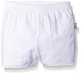 Burt 's Bees Baby Girls '有機Crochet Short カラー: ホワイト