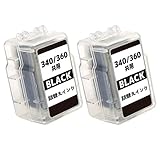 BC-340/360共通 (BKブラック)2本セット キヤノン 用詰め替え互換インクカートリッジ340 360 インク BC-340XL BC-360XL 大容量 補充用 対応機種: PIXUS TS5130 MG4230 MG4130 MG3630 MG3530 MG3230 MG3130 MG2130 MX523 MX513 TS5330 TS5430