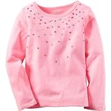 Carter's(カーターズ) ロングスリーブインベリッシュティ ピンク トップス長袖Tシャツ 3ヶ月【並行輸入】