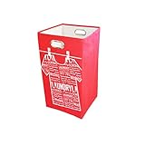 ランドリーボックス レッド 1-515A-RE