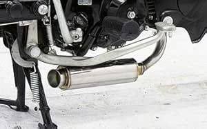 Amazon ウイルズウィン Wiruswin ロッドダウンショートマフラーリトルカブ Fiインジェクション フルエキゾースト 車 バイク