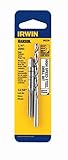IRWIN HANSON 1/4" - 20 NC Tap and 13/64" Drill Bit Set, 80230 [並行輸入品]