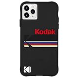 [ Kodak × Case-Mate ] コダック コラボ iPhoneケース (iPhone 8 Plus/iPhone 7 Plus/iPhone 6s Plus/iPhone 6 Plus) ハード スマホケース カバー [ 耐衝撃 MIL-SPEC・ハイブリッド・ワイヤレス充電対応 ] クリアー レトロデザイン Striped Kodachrome Super 8 CM039044
