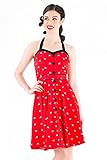 Voodoo Vixen - Margot Halterneck Eight Ball Dress XL