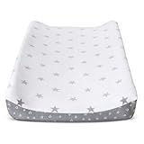 New Changing Pad Cover Grey Star [並行輸入品]