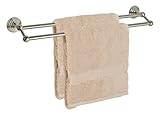 Dynasty Hardware 7516-SN Bel-Air 24" Double Towel Bar Satin Nickel [並行輸入品]