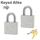 マスター/ American南京錠 – 2高セキュリティロックソリッドステンレススチール# a6460nka-2バンプ