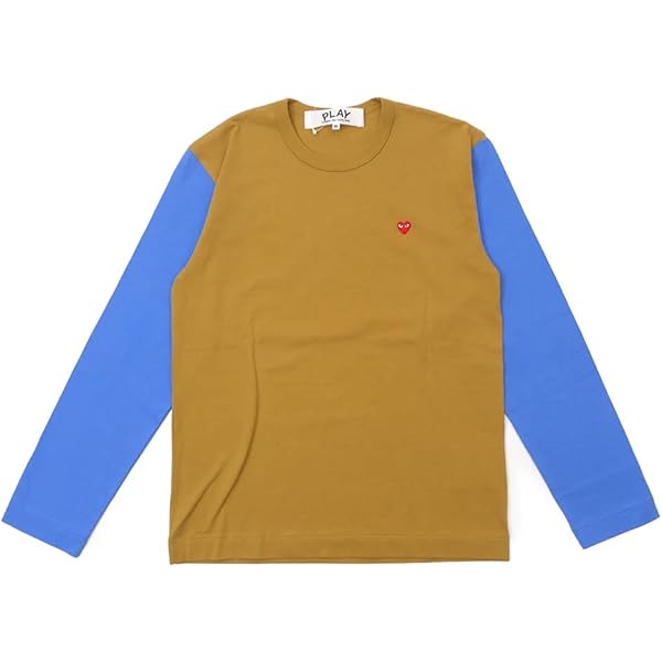 Amazon | [コムデギャルソン] PLAY MENS BORDER RED HEART LS