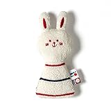 伊織 今治タオル トリコロール ベビータオル (ニギニギ（うさぎ）)