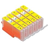 380381 互換インクカートリッジBCI-381XLYイエロー5本セットインクタンク 大容量 プリンターインク対応機種：TS8430 TS8330 TS8230 TS8130 TS7430 TS7330 TS6330 TS6230 TS6130 TR9530 TR8630 TR8530 TR7530 TR703