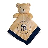 赤ちゃんFanatic Security Snuggle Bear Blanket – 14 " x 14 " MLB野球幼児ギフトセット ブルー