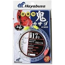 Amazon | ハヤブサ(Hayabusa) SE705 鬼カサゴフロート速潮用 3本 18号