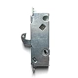 スライドドアほぞ穴ロック、45 °キー溝、3 – 11 /16 in。間隔、スチール交換用ラッチロックパティオのドア、by Essential値