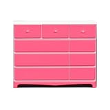 アルファタカバベビータンスシリーズパレット115cm幅4段ピンク