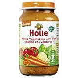 ホレベビーフード 有機ライス入りミックスベジタブル デメター認定 8か月から 220g