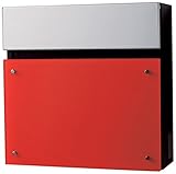 丸三タカギ Panasonic ポスト フェイサスフラット ビビッドレッド色 CTC2003R