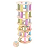 B Blesiya 積み木 おもちゃ DIY カラフル 木製 教育おもちゃ 想像力 発想力 早期開発 タワービルディングブロック