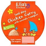 外国からの出荷Ella's Kitchen Little Big Meal Chicken Curry Stage 4?200g