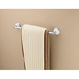 Franklin Brass 126879 Bellini 18' Towel Bar, Polished Chrome & White [並行輸入品]