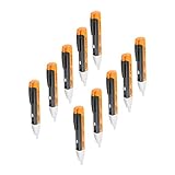 Baosity 10個セット　多機能　テストペン　電圧検出器　鉛筆形　AC 90V-1000V　LED表示