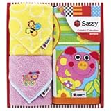 サッシー　ウォッシュ１Ｐ・ミニタオル２Ｐ　ピンク＆イエロー　ＳＡ－５１２１