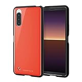 エレコム Xperia 10 II ケース TOUGH SLIM 耐衝撃×薄軽 [エアークッションで衝撃吸収] レッド PM-X202TS2RD