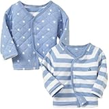 baby GAP キルティング ラグラン リバーシブル　カーディガン長袖（水色）【6ヶ月~2歳】（並行輸入品） (12)