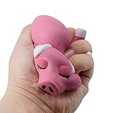 Stress Relief玩具、trendinao新しいかわいいSqueeze Slow Rising大人子供おもちゃ楽しいおもちゃギフト ミニ ピンク