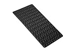 Bon Chef 9636BLK Aluminum Long Size Trellis Tile Tray 28-5/16 Length x 13-5/8 Width Black [並行輸入品]