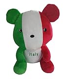 クリエイティブかわいいぬいぐるみ人形ぬいぐるみ国旗のデザインぬいぐるみベア、イタリア
