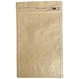 ラミジップ KR40-14 スタンドパック アルミクラフトタイプ 30＋200×140(41)mm 50枚×4袋