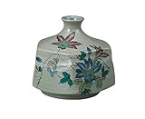 マルヨネ 九谷焼 花器・花瓶 3.8号一輪生・鉄仙 K4-1253