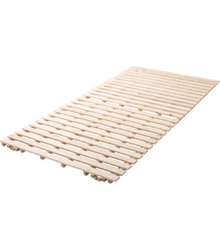 Amazon｜ニトリ(NITORI) セミダブル 4つ折りヒノキすのこベッド