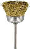 SE CMB100-36 Brass Wire Cup Brush 1", Pack of 36 [並行輸入品]