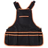 TINKSKY ガーデンエプロン 作業エプロン ガーデンツール ベルト メンズ