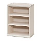 「メーカー直送　代引不可」「送料無料」「組立品」 大洋　オープンラック　幅45　高さ60cm　ライトナチュラル　カラーラック　NC6045LN