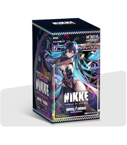 NIKKE アンブレイカブル 4BOXセット　プロモ付 Amazon.co.jp: 【プロモ特典付属】TCG 勝利の女神:NIKKE NIVEL ARENA