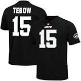 メンズNew York Jets Tim Tebow eligible Receiver Name & Number代替TシャツS