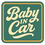国産 日本製 ベビーインカー BABY IN CAR 【マグネット or シール】 赤ちゃん 乗ってます 車の後ろ ベイビー 子供 乗ってます ベビー イン カー カーステッカー 車用 防水 耐候 黒 白 カーサイン