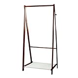 アイリスオーヤマ ハンガー 木製 ウッディハンガー 幅80cm ブラウン UHA-800