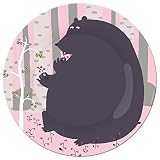 Foret AL920E Small Plate with Bear Motif by Foret