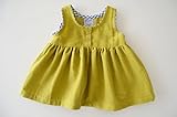 ベベクチュール(ベビー用品専門店) 日本製黄色ガーゼのチュニックワンピース90cmコットンダブルガーゼ