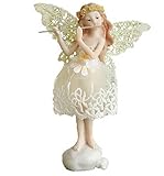 工芸品 手作りの製品 ガーデンオーナメント インテリア 置物 飾りテープ ホーム装飾品 結婚祝いに 誕生日 ギフト プレゼント 創造的 妖精 人形（フルート）