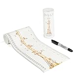 トールテープ(Talltape) 壁掛け身長計 200cm レギュラー プラスチック製 TTD (Tree of Life)