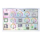 VSDISPLAY 8インチ モニター 解像度1280x800 USB-C Mini HD 入力 DIY PCケース ディスプレー VS080ZJ-001 (白)