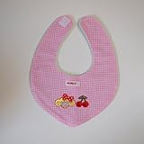 ［カーリーコレクション］Curly Collection Bib ビブ よだれかけ☆いちごちゃん＆チェリー/ギンガム
