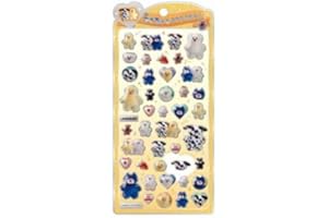 クラ137334 mojojojo モジョジョジョ うるちゅるポップシール実写 キャラクター ステッカー シール ワンポイント